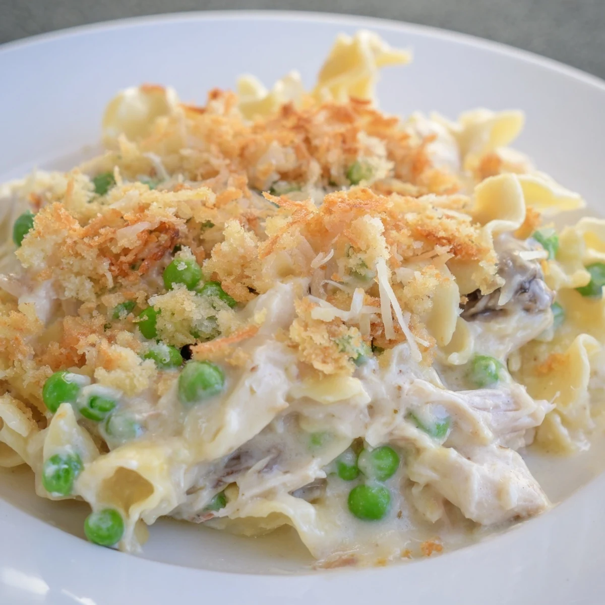 Tuna casserole baked pasta