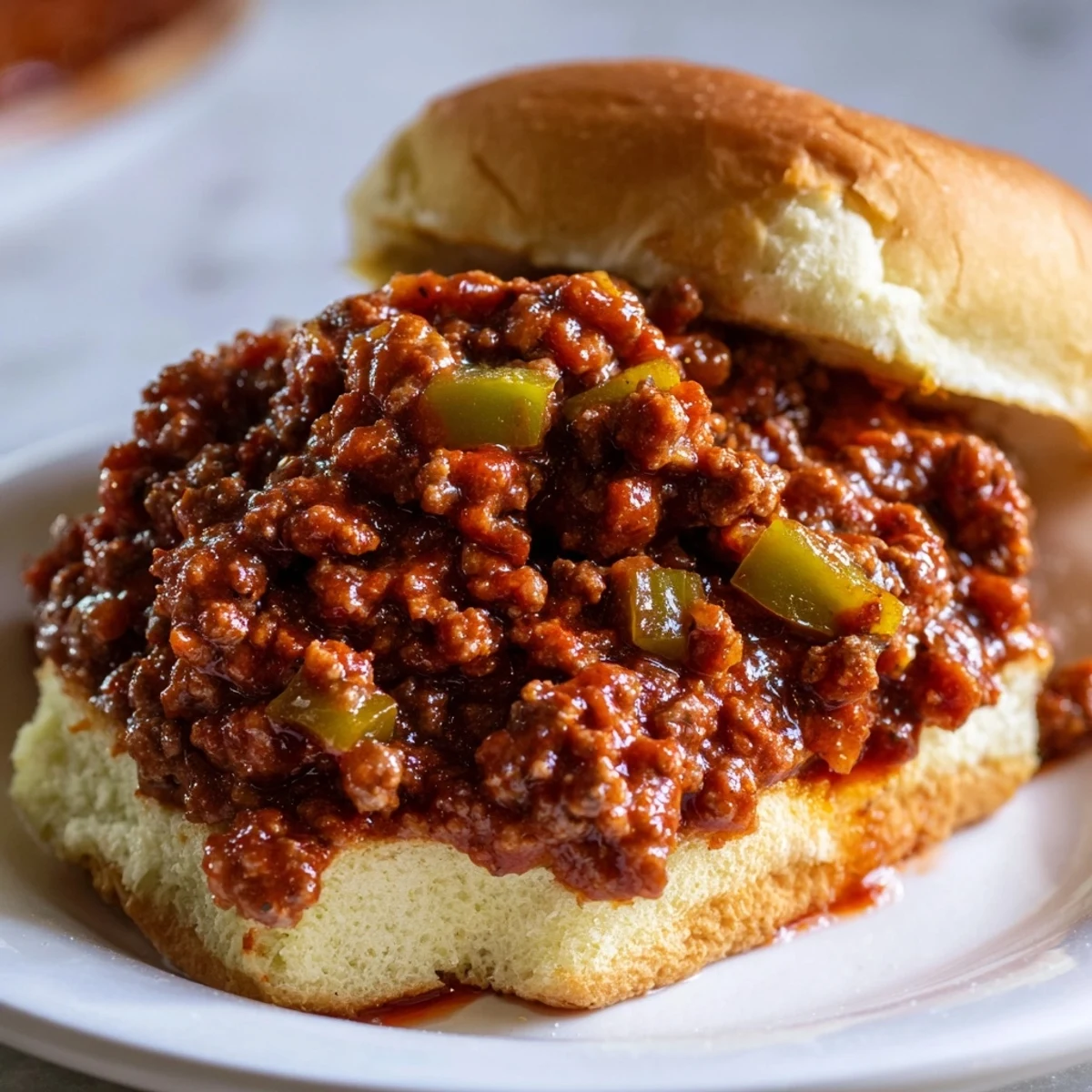 Classic Sloppy Joes Sandwich