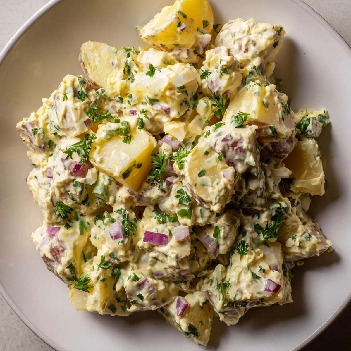 Creamy Tangy Potato Salad