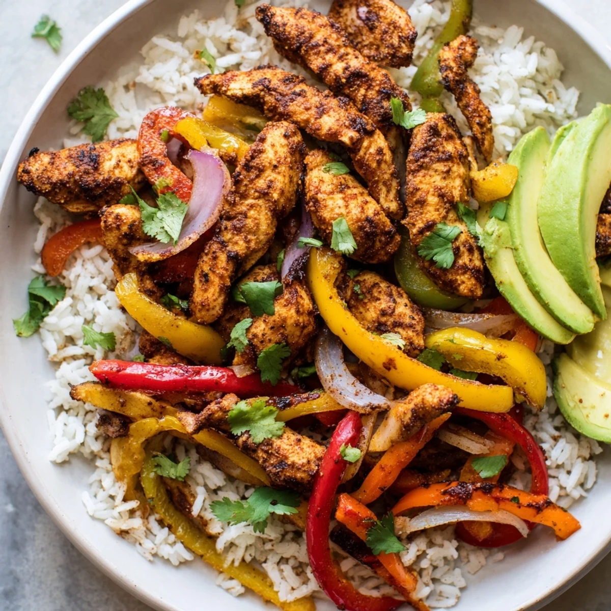 Chicken Fajita Bowl