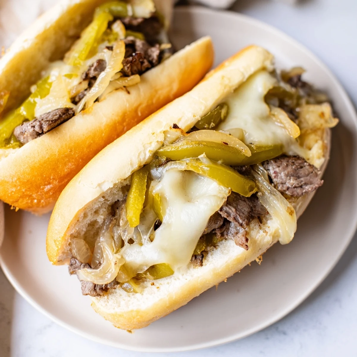 Philly Cheesesteak Classic Sandwich