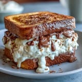 Creamy vanilla bean ice cream layered between espresso cookies makes these Vanilla Bean Frappuccino Ice Cream Sandwiches a frozen delight.
