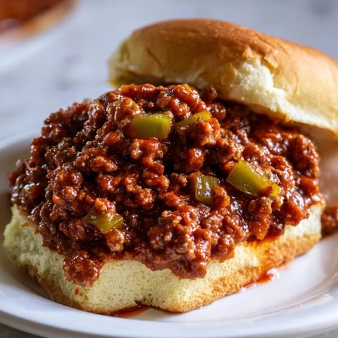 Classic Sloppy Joes Sandwich