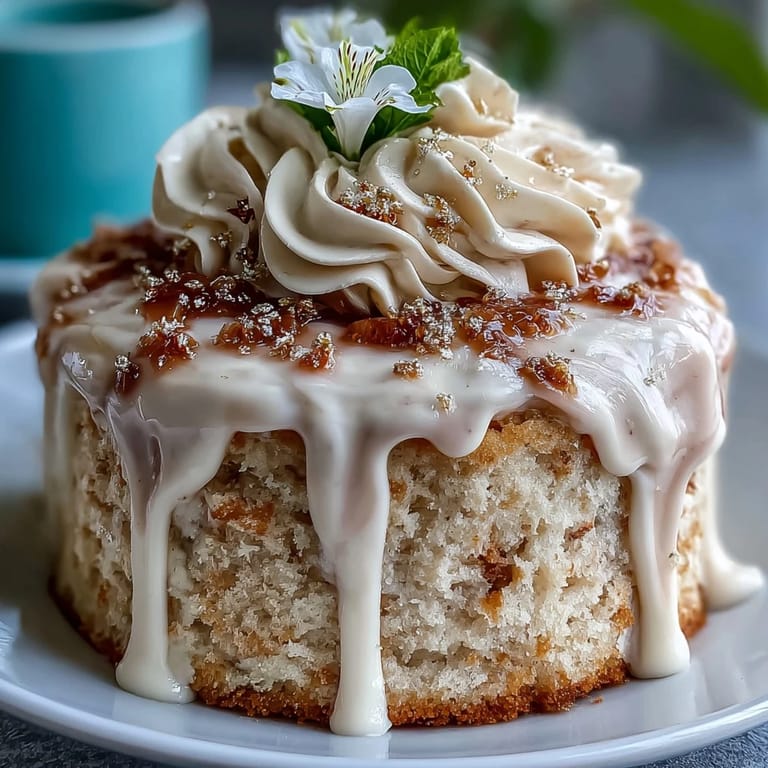 A beautiful pink cake with creamy frosting, perfect for celebrations.
